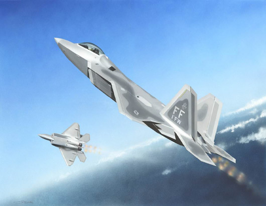 美國(guó)F-22A 猛禽戰(zhàn)斗機(jī)  01317