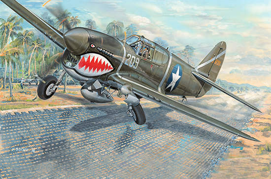 P-40F“戰(zhàn)鷹”戰(zhàn)斗機 03227
