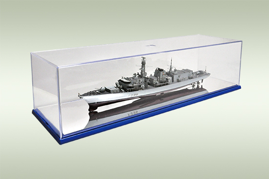 359x89x89mm WxL透明展示盒帶鏡面底座 09851