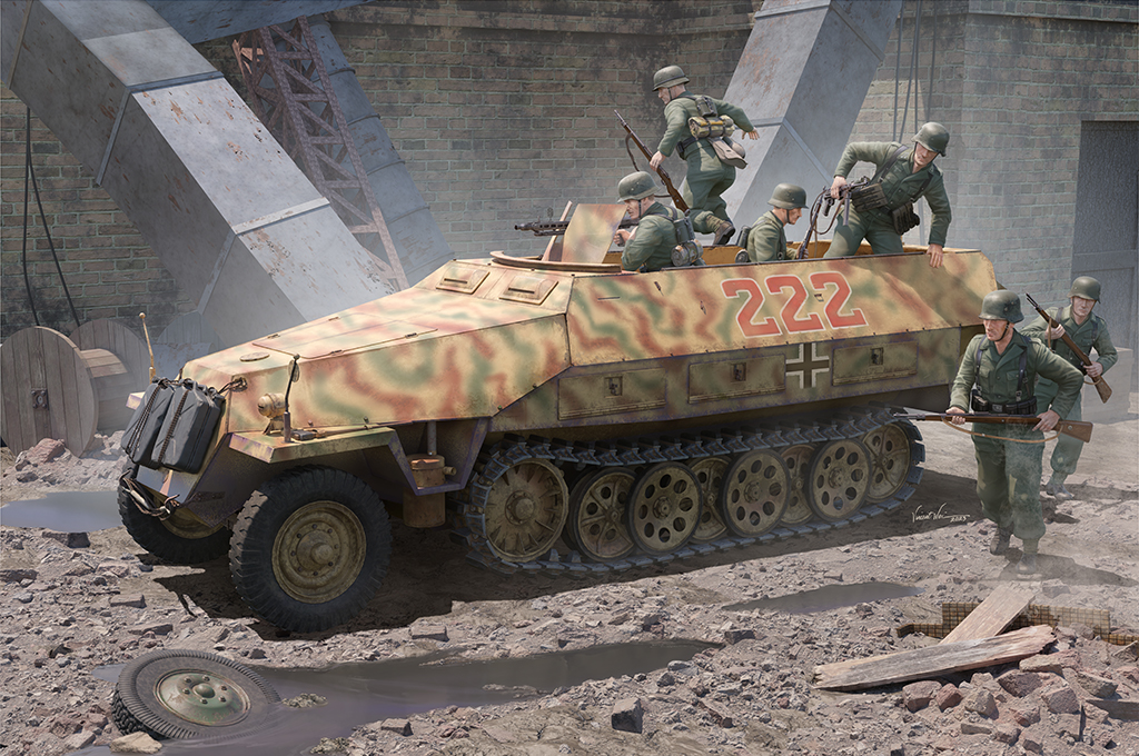 Sd.Kfz 251 D型半履帶輸送車 00942
