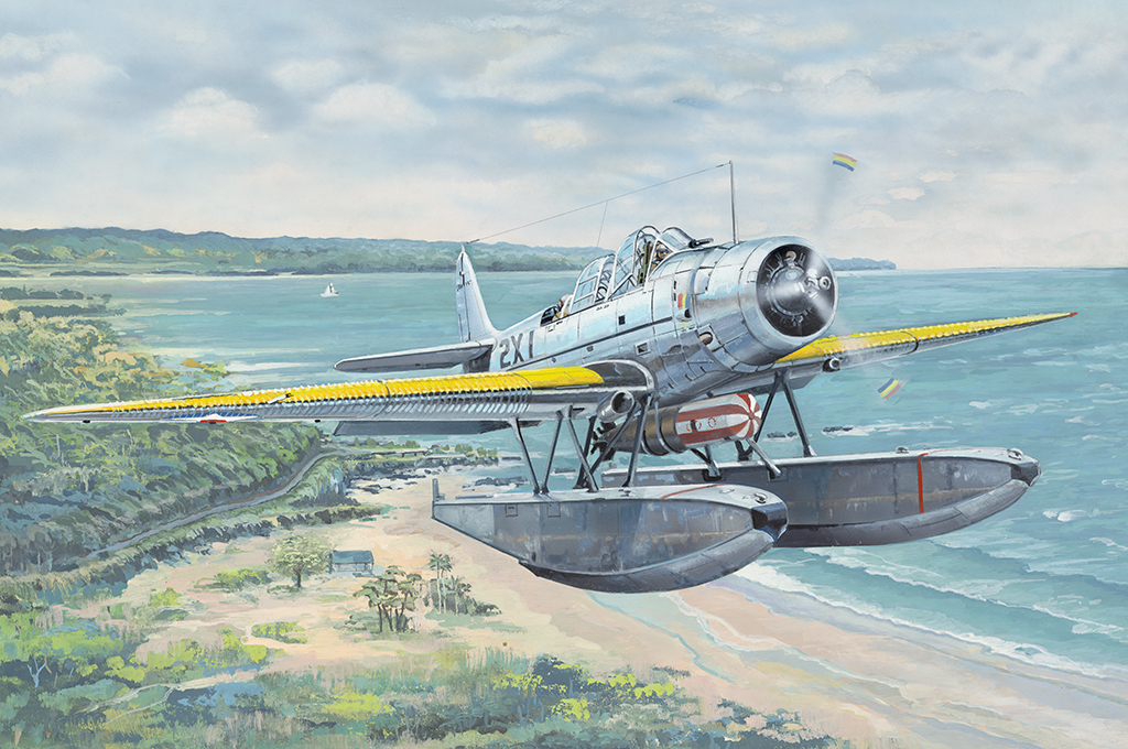 美國TBD-1A“蹂躪者”水上魚雷攻擊機 03233