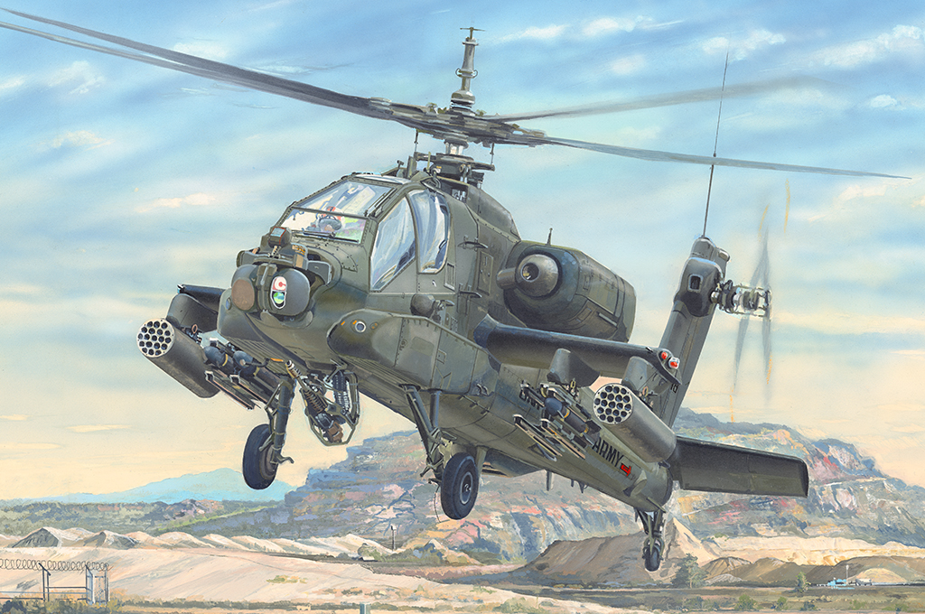 AH-64A“阿帕奇”直升機(jī)-早期型 05114