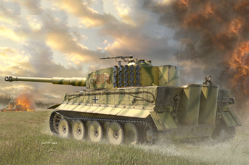 德國虎1重型坦克-中期型 00944