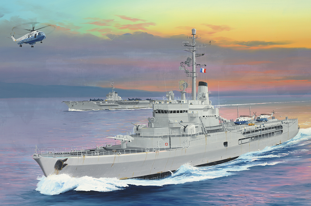 法國海軍貞德號直升機(jī)母艦1964 05636